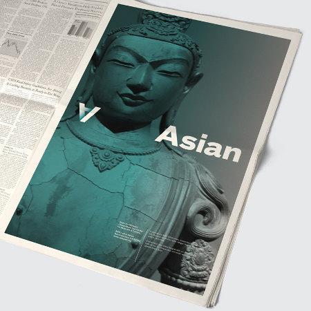 La nouvelle identité visuelle du Asian Art Museum de San Francisco, par Wolf Folins
