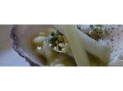 Huitre Gilardeau, risotto Carnaroli chez Gallo brocoli wasabi, émulsion d’huitre David QUELLEC