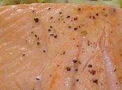 Pave saumon croustillant sarrasin fondue poireaux