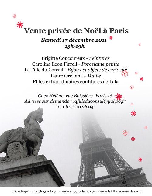 Vente privée de Noël à Paris