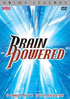 Jaquette DVD de l'édition américaine compléte de la série d'animation Brain Powered