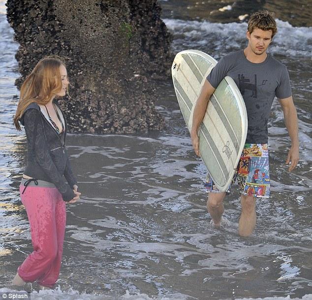 Going to the Surf Club? Ryan probably wished the Summer Bay institution was nearby by the time he completed his shoot