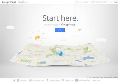 Google maps Web selection #20   Google Maps start here