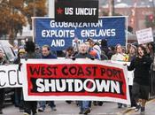 indignés occupent conjointement ports Pacifique États-Unis Canada.
