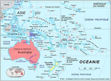 Aquarellistes d’Océanie – hors Australie et Nouvelle Zélande