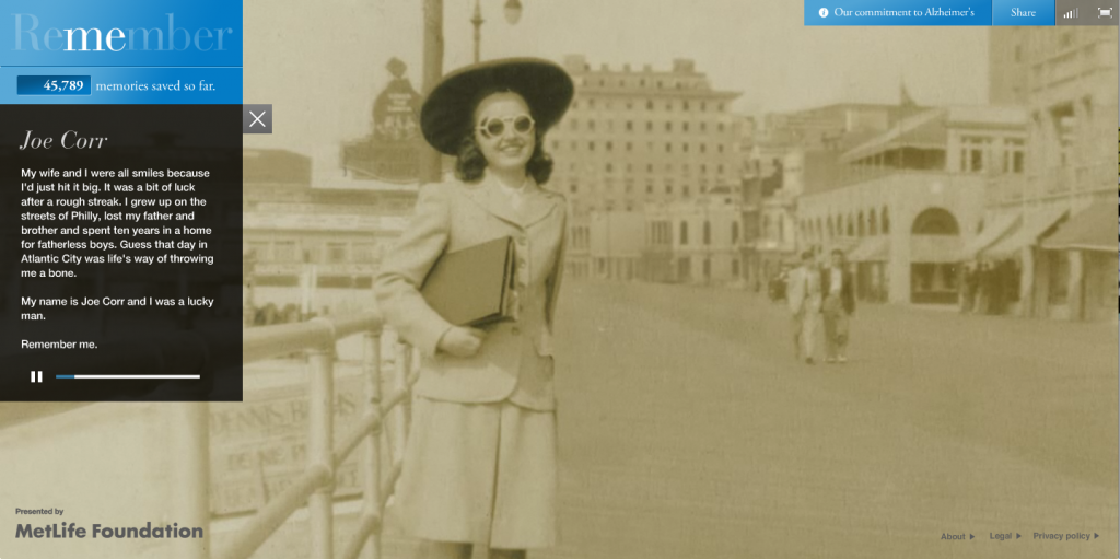 Sauvez les souvenirs des malades d’Alzheimer