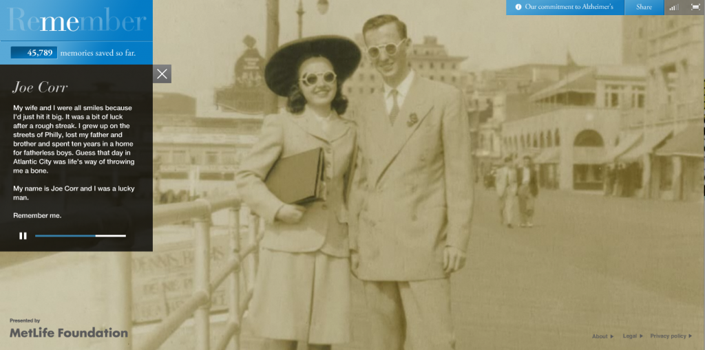 Sauvez les souvenirs des malades d’Alzheimer