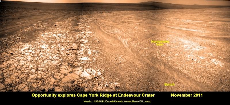 mars vein opportunity