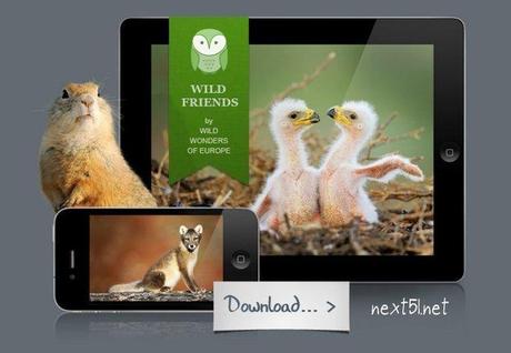 Des animaux sauvages comme vous ne les avez jamais vu, sur votre iPhone ou iPad...