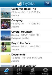 Comment utiliser SkyDrive (Microsoft) sur votre iPhone...