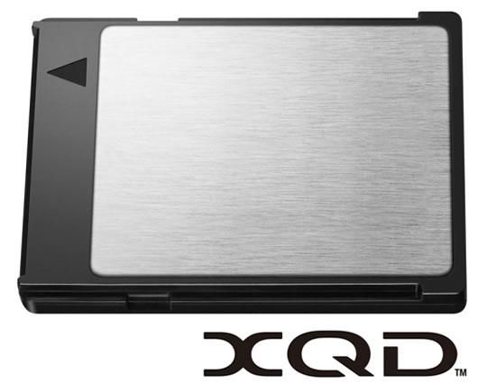 XQD nouveau format de carte mémoire