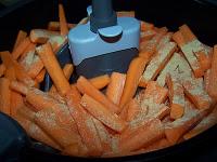 Frites de carottes