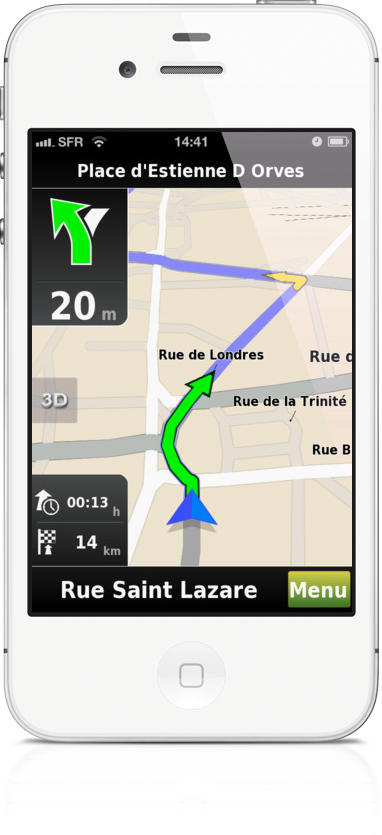 App Store: Un GPS gratuit avec Mappy GPS Free
