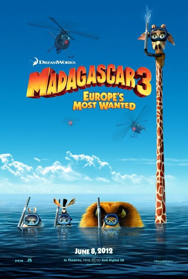 Madagascar 3, bons baisers d’Europe