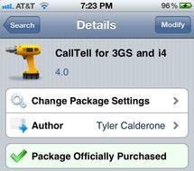 CallTell: Votre iPhone vous annonce qui vous appelle et lit vos SMS...