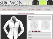 Sortez créant votre chemise mesure pour moins euros!
