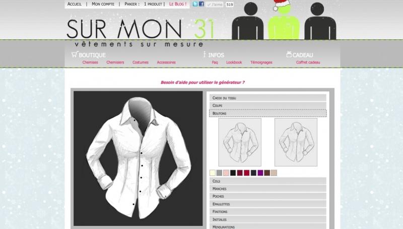 Sortez du lot en créant votre chemise sur mesure pour moins de 80 euros!