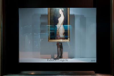 MUSEUM WINDOWS AT BON MARCHE (PARIS)