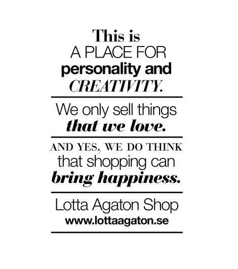 Lotta Agaton shop
