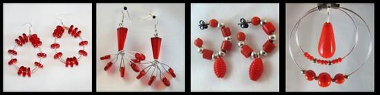 Les bijoux de CreaChriss : Pleins feux sur notre collection Red Passion