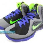 nike lebron 9 gs grey volt purple black 7 150x150 Nike LeBron 9 GS Grey–Volt–Purple 