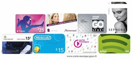 Achetez vos cartes cadeaux en même temps que vous faites vos courses au supermarché