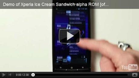 ICE Cream Sandwich, une ROM en version Alpha par Sony Ericsson