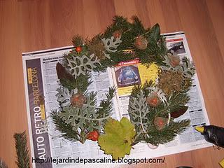 La couronne de Noël