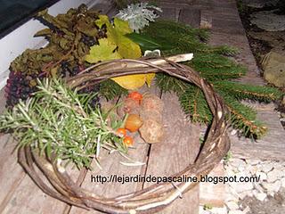 La couronne de Noël