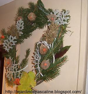 La couronne de Noël