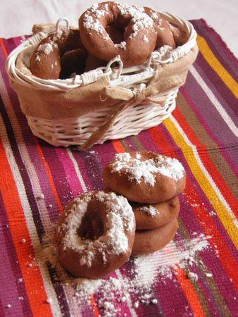 ♥ Donuts au Chocolat sans Huile ni Machine à Pain {Recette toute facile  pour des matins en famille} - Paperblog