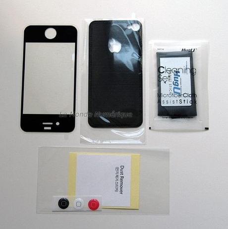3 Une protection en verre trempé pour iPhone4 et 4S