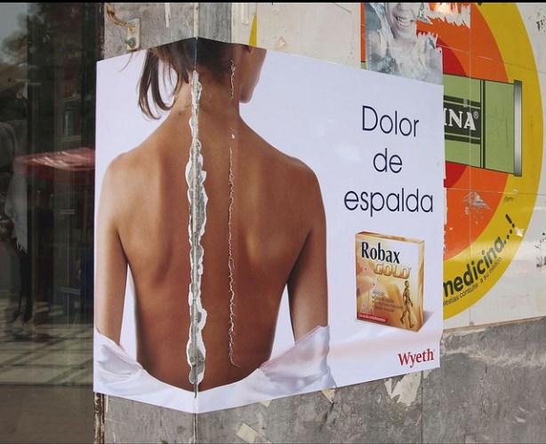 Affichage : maux de dos