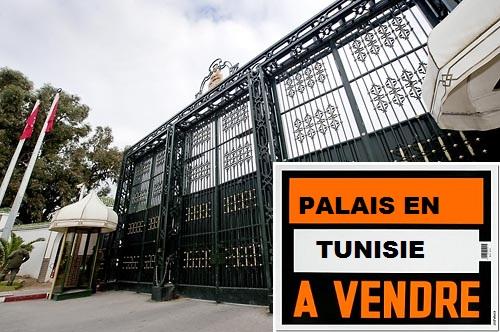 A vendre palais présidentiels tunisiens... (Marzouki en mode dilapidation des biens publics)