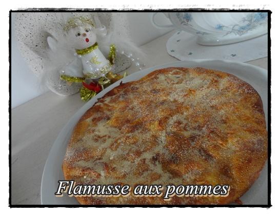 Flamusse aux pommes