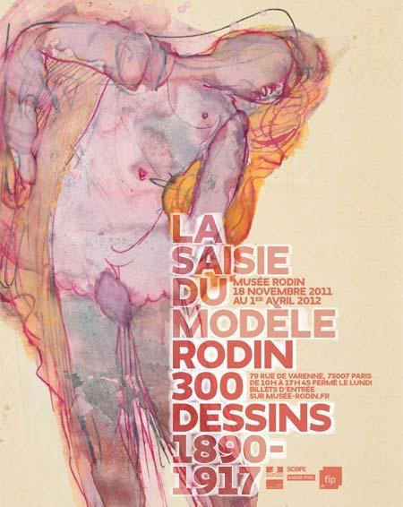 La saisie du modèle au musée Rodin