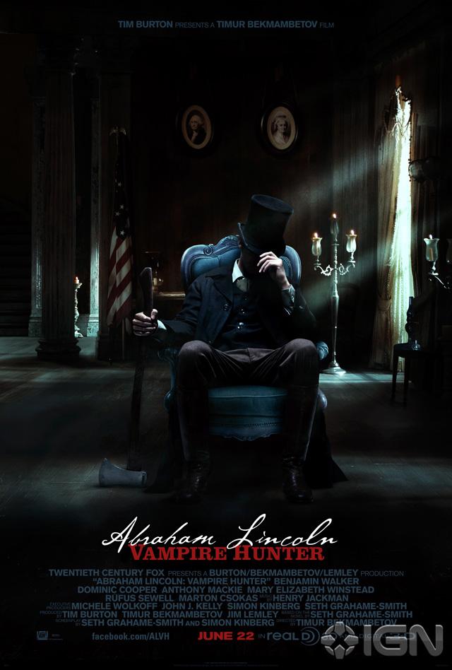 Good as... Prochain Tim Burton : Abraham Lincoln : vampire hunter
