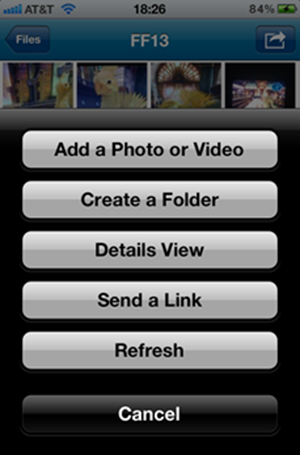 1050.SkyDrive iPhone Folder Options thumb 3BBD9E45 Microsoft SkyDrive dévoile une version iPhone