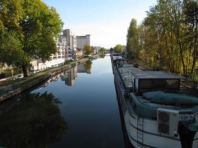Nancy, canal de la Marne au Rhin