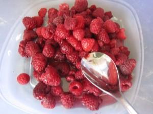 Framboises pour vinaigre