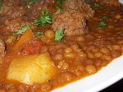 Tajine Kefta Lentilles pour Ronde Interblogs