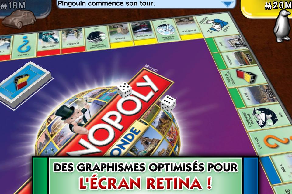 Monopoly Edition Monde offert par l’éditeur de jeux EA Sports
