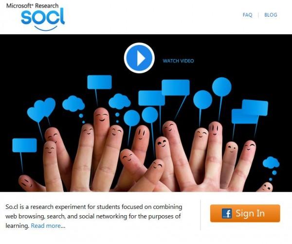 socl 600x500 Microsoft lance So.cl, un réseau social pour étudiants 
