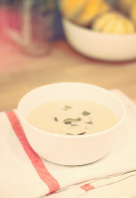 Mon Velouté de Topinambour / My Cream of Jerusalem Artichoke Soup