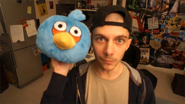 D-World et son pote Angry Birds