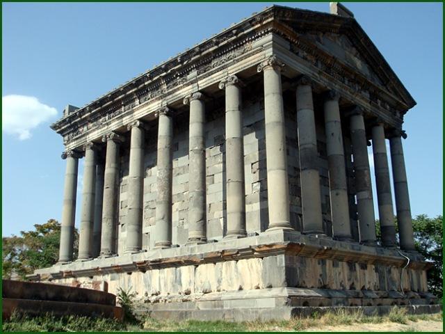 Temple de Garni en Arménie
