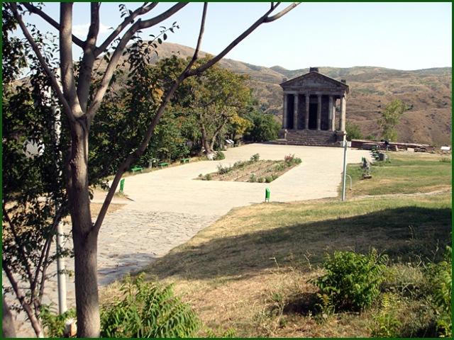 Temple de Garni en Arménie