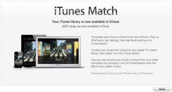 iTunes Match: votre musique dans les nuages