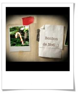 Sucre d'orges de Noel en fimo