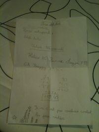 13 Décembre 2011 - La liste d'Enzo